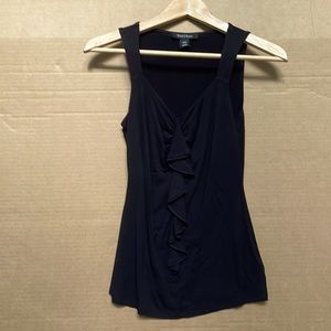 Sleeveless summer blouse black from White House Black Market in great condition